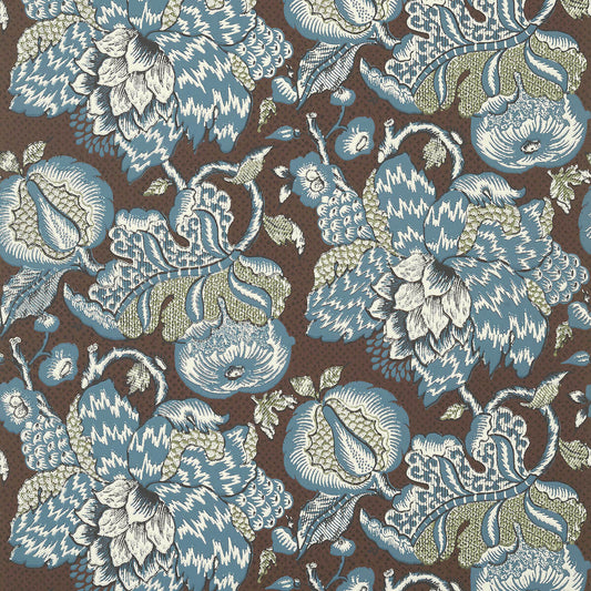 Anna French Antilles Westmont Wallpaper - Brown & Slate