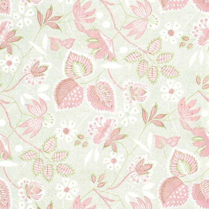 Anna French Antilles Indienne Hazel Wallpaper - Blush