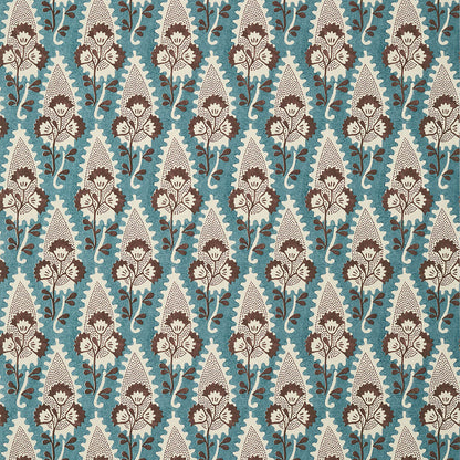 Anna French Antilles Cornwall Wallpaper Sample - Brown & Slate