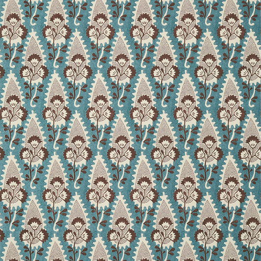 Anna French Antilles Cornwall Wallpaper - Brown & Slate