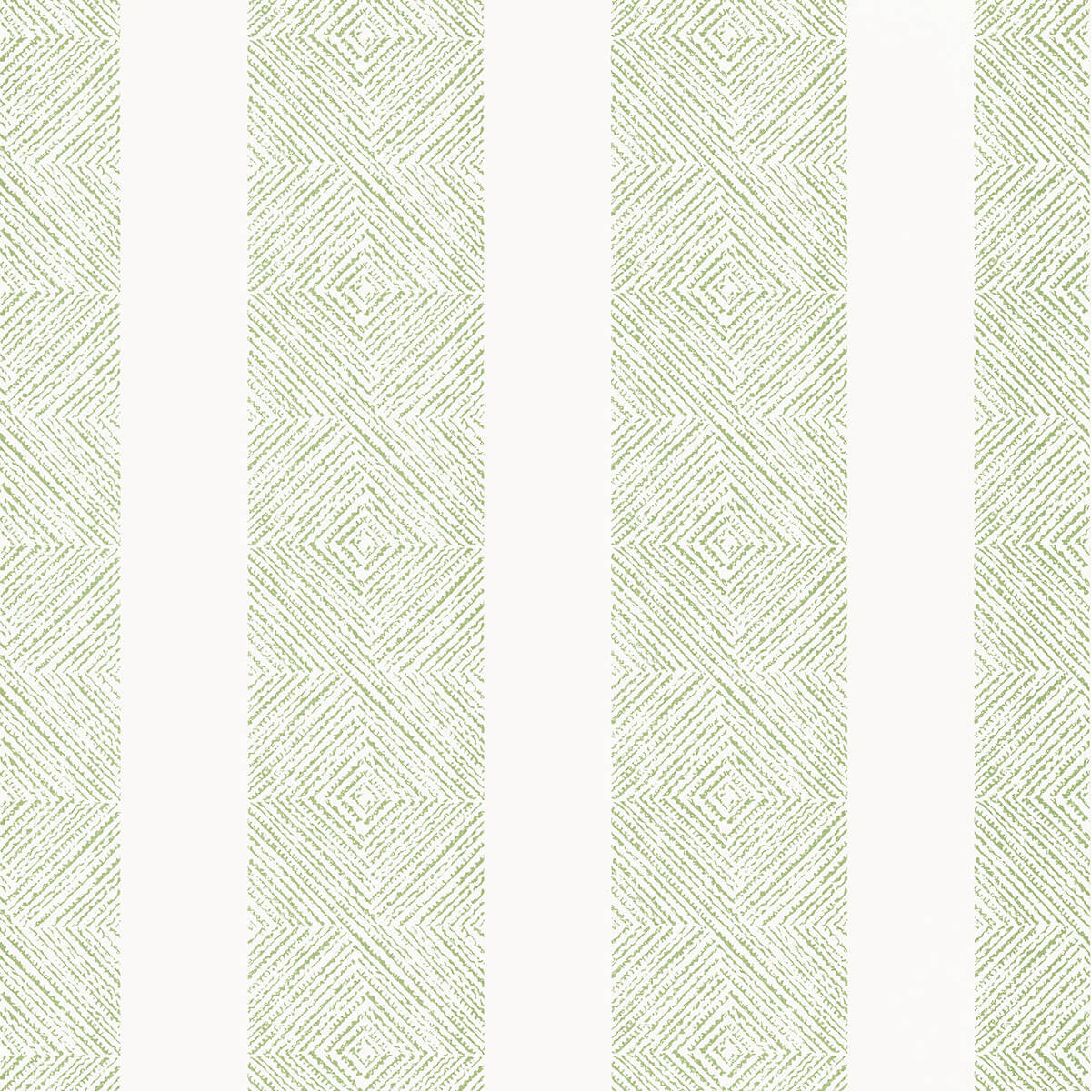 Anna French Antilles Clipperton Stripe Wallpaper - Green