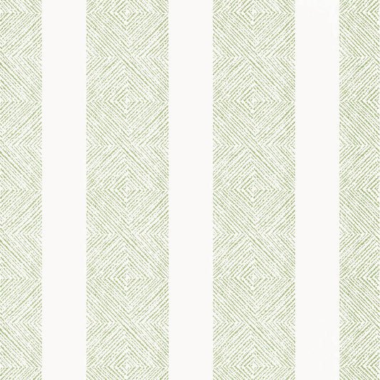 Anna French Antilles Clipperton Stripe Wallpaper - Green