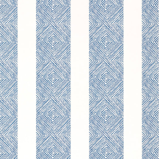 Anna French Antilles Clipperton Stripe Wallpaper - Navy