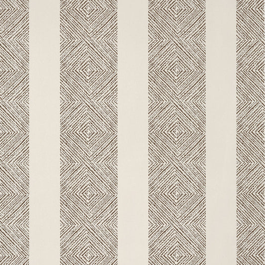 Anna French Antilles Clipperton Stripe Wallpaper - Brown & Natural