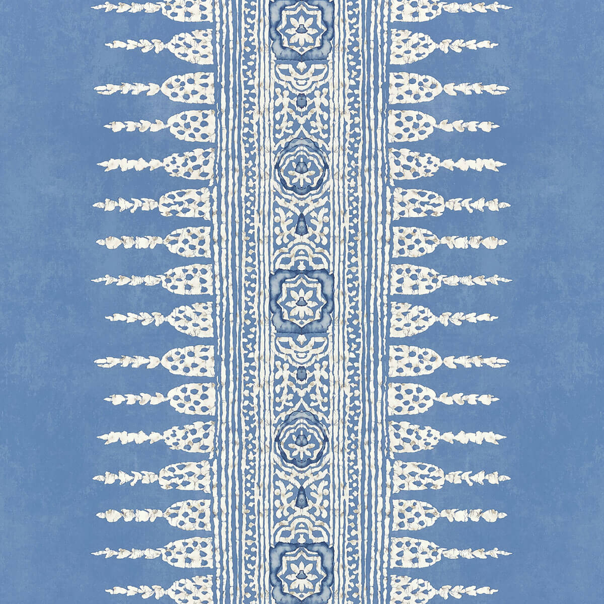 Anna French Antilles Javanese Strip Wallpaper Sample - Wedgewood Blue
