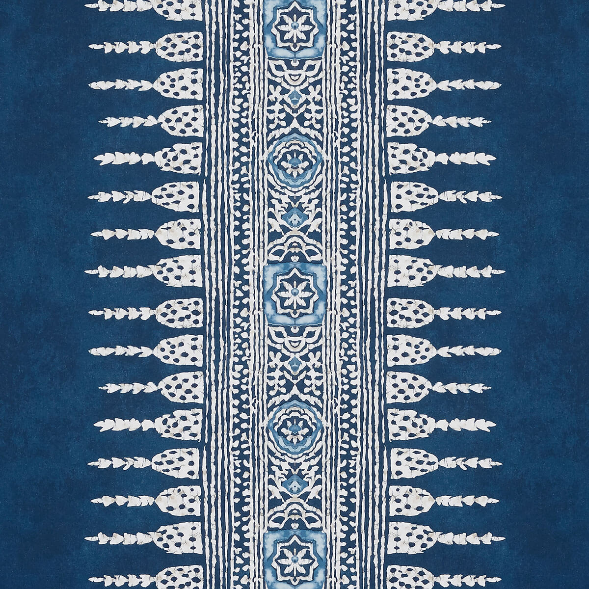 Anna French Antilles Javanese Strip Wallpaper Sample - Navy