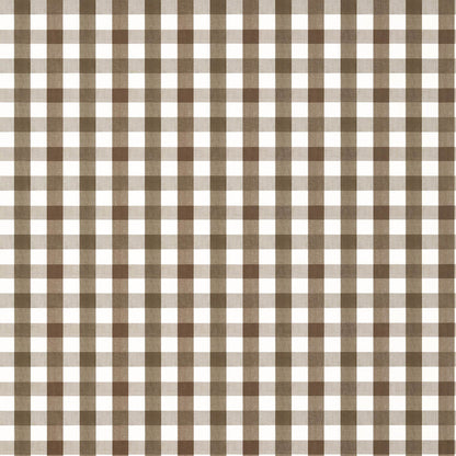 Anna French Antilles Saybrook Check Wallpaper Sample - Brown