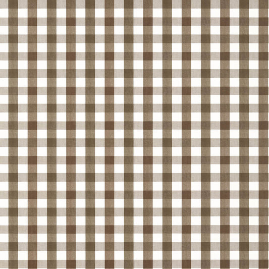 Anna French Antilles Saybrook Check Wallpaper - Brown