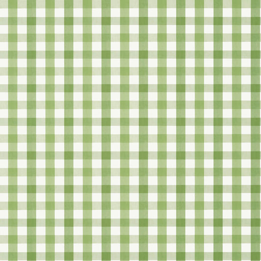 Anna French Antilles Saybrook Check Wallpaper - Green