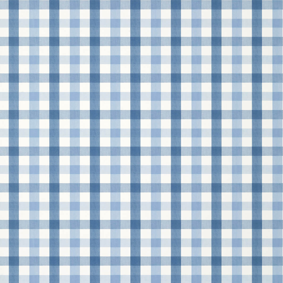 Anna French Antilles Saybrook Check Wallpaper - Light Blue