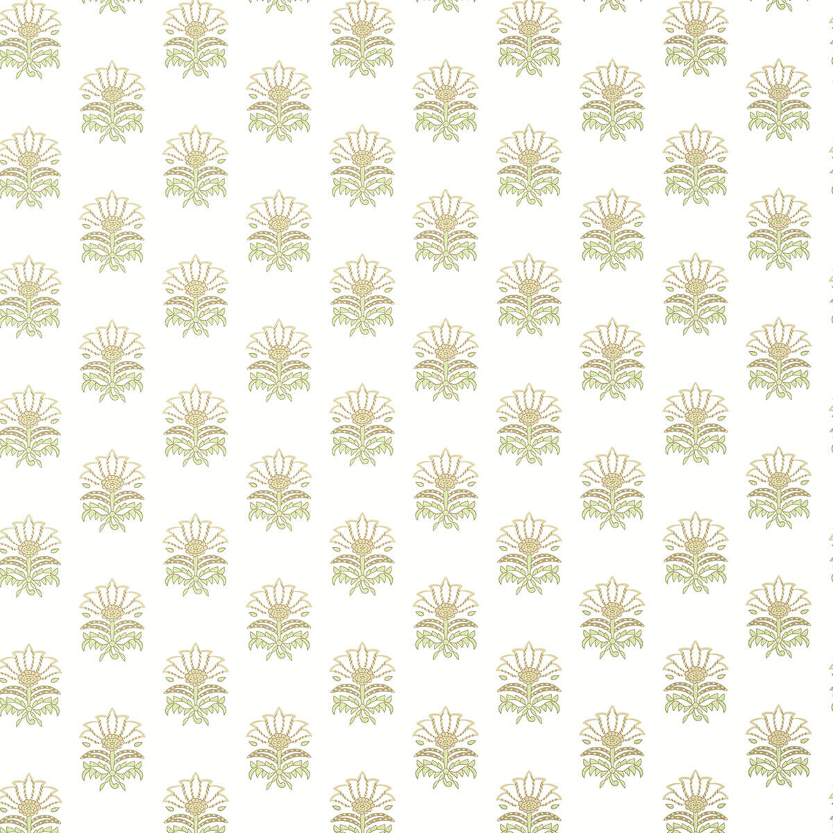 Anna French Antilles Milford Wallpaper - Beige & Green