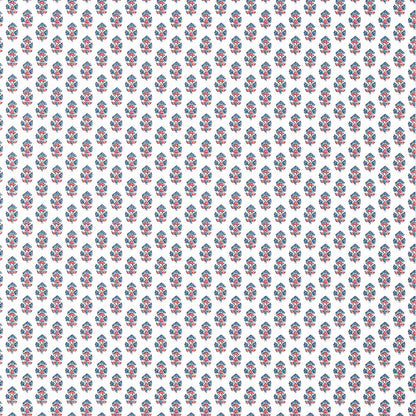 Anna French Antilles Julien Wallpaper Sample - Red & Blue