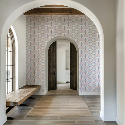 Mitchell Black Julianne Taylor Style Riviere Wallpaper - Purple