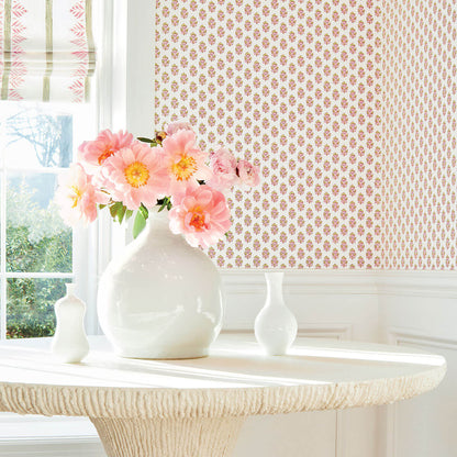 Anna French Antilles Julien Wallpaper - Blush