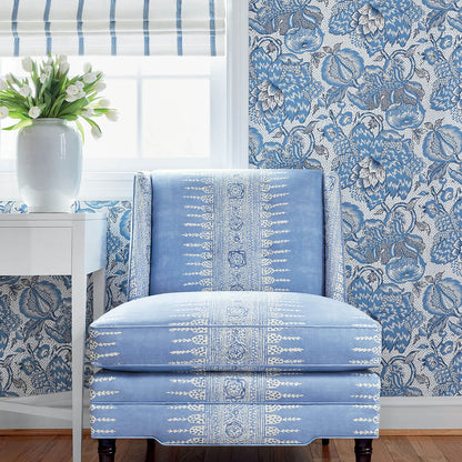 Anna French Antilles Westmont Wallpaper - Blue