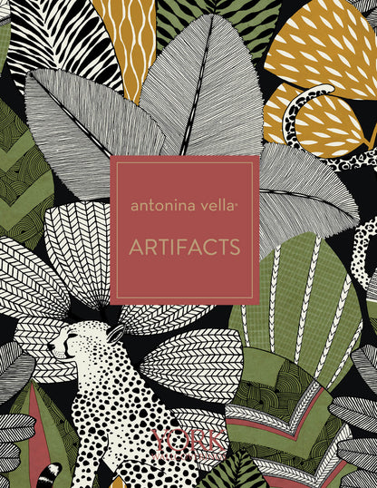 Antonina Vella Artifacts Sirih Wallpaper - Sage & White