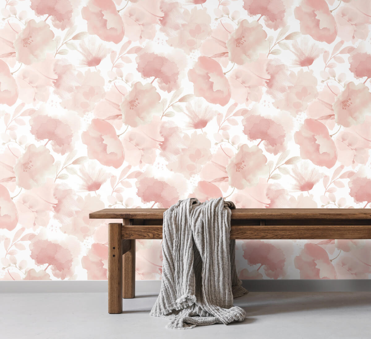 2927-81701 | Tiverton Blush Pink Faux Grasscloth Wallpaper