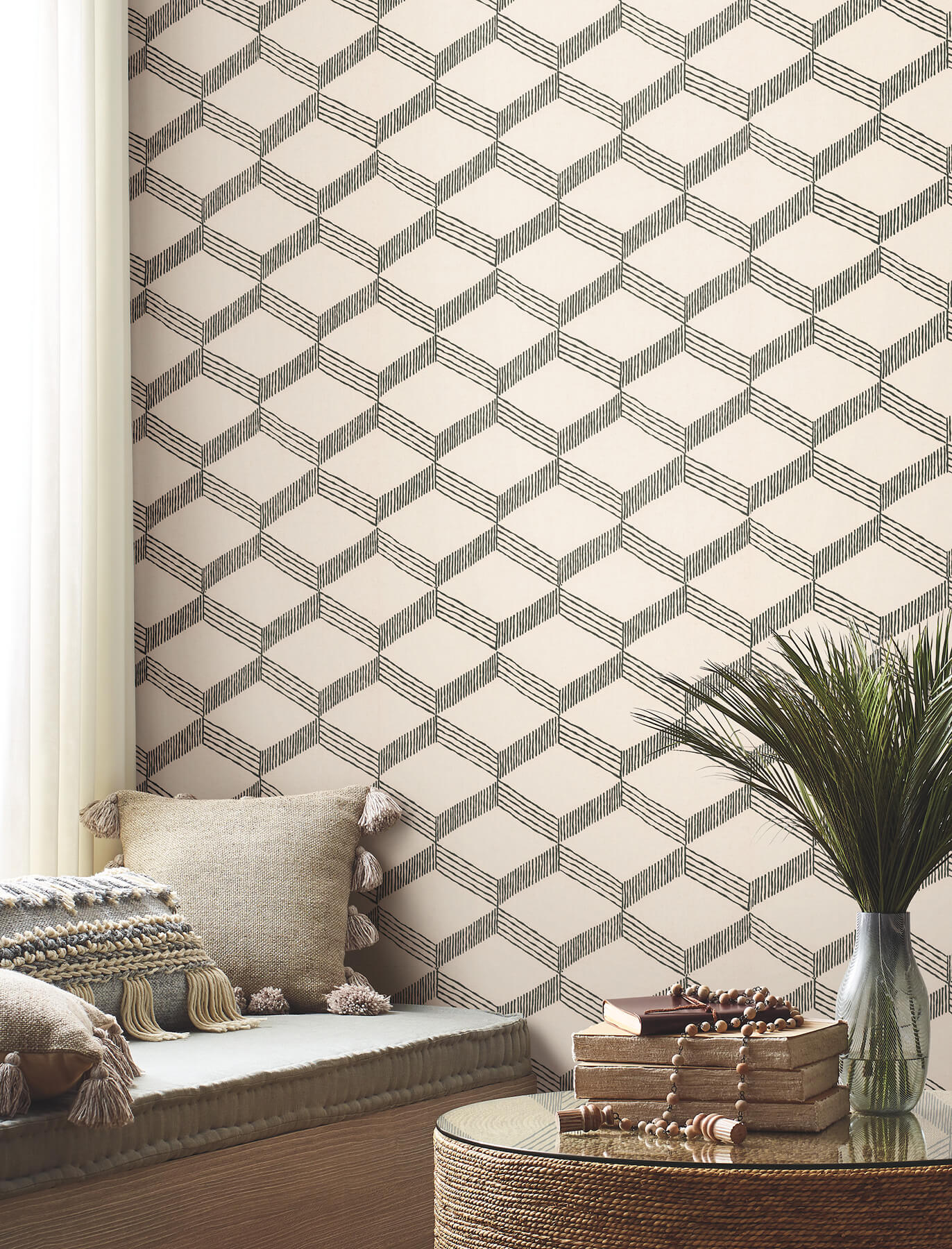 Antonina Vella Artifacts Palisades Paperweave Wallpaper - Beige