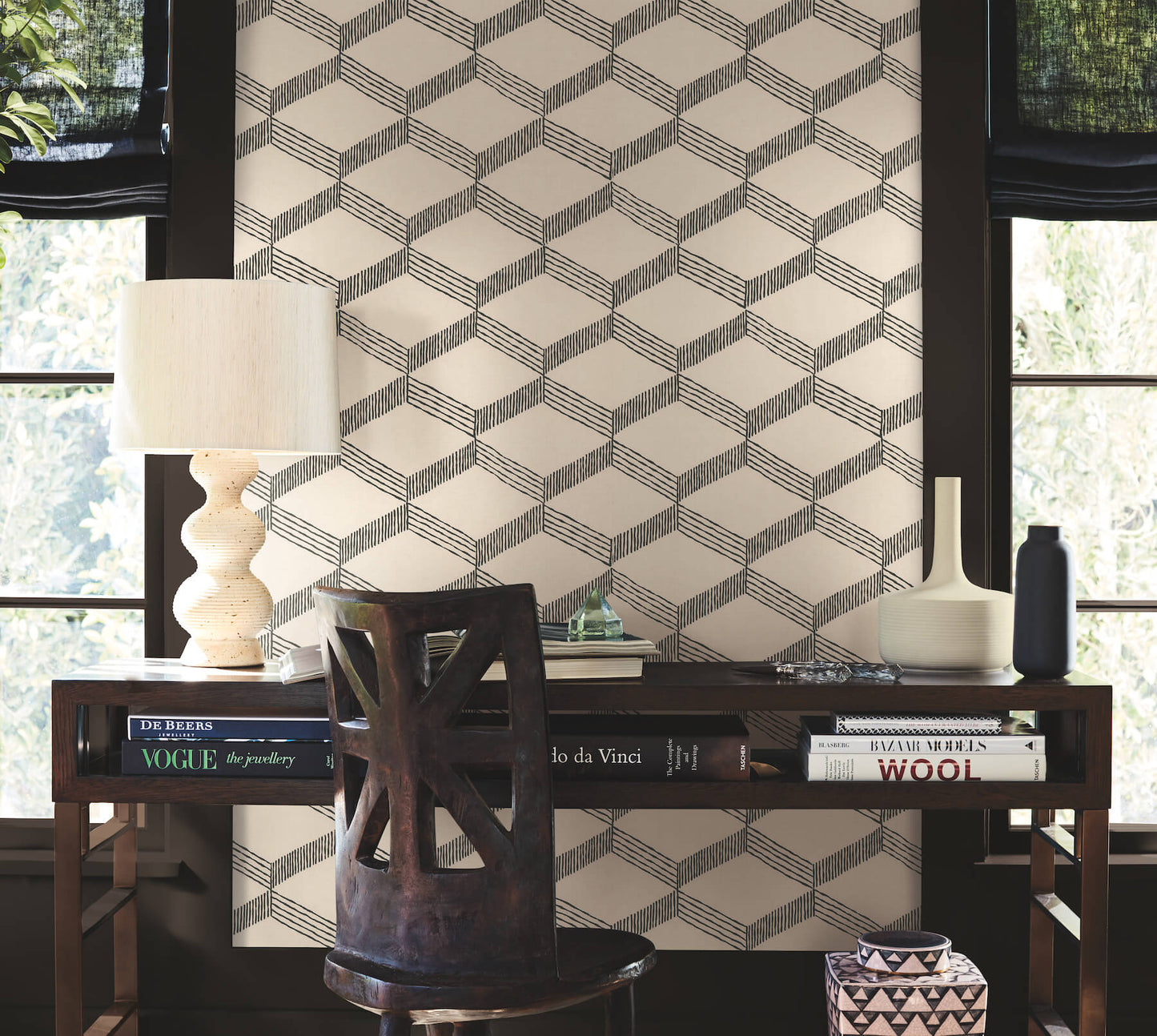 Antonina Vella Artifacts Palisades Paperweave Wallpaper - Beige