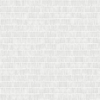 Black & White Resource Library Horizontal Hash Marks Wallpaper - Gray