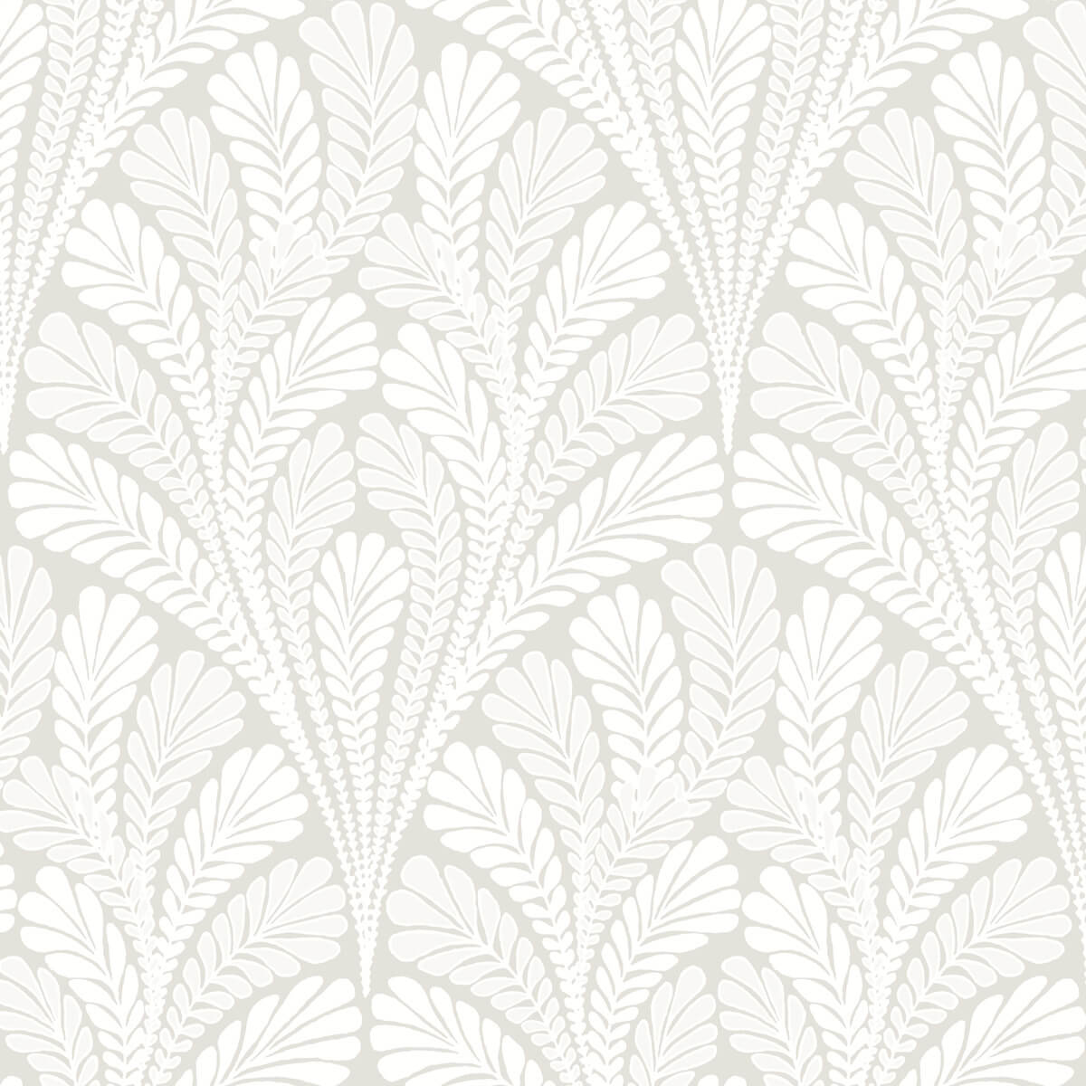 BW3952 Black & White Resource Library Shell Damask Wallpaper - Cream ...