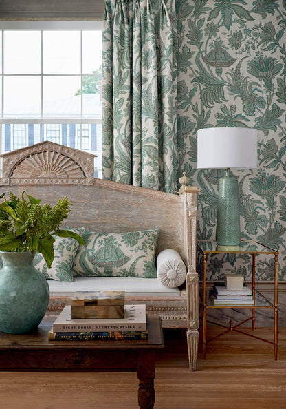 Thibaut Boxwood Breckenridge Wallpaper - Sage