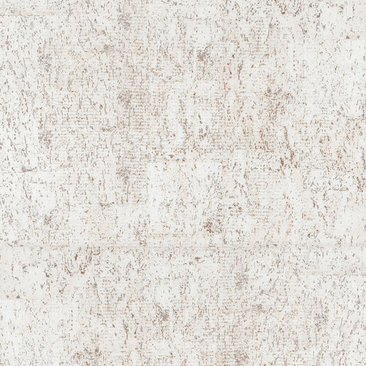 Candice Olson Casual Elegance Cork Wallpaper - White & Silver