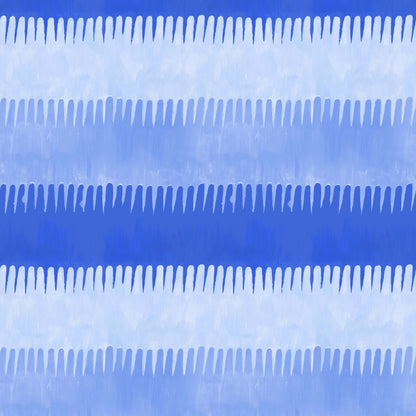 Mitchell Black Cabana Stripe Wallpaper - Blues