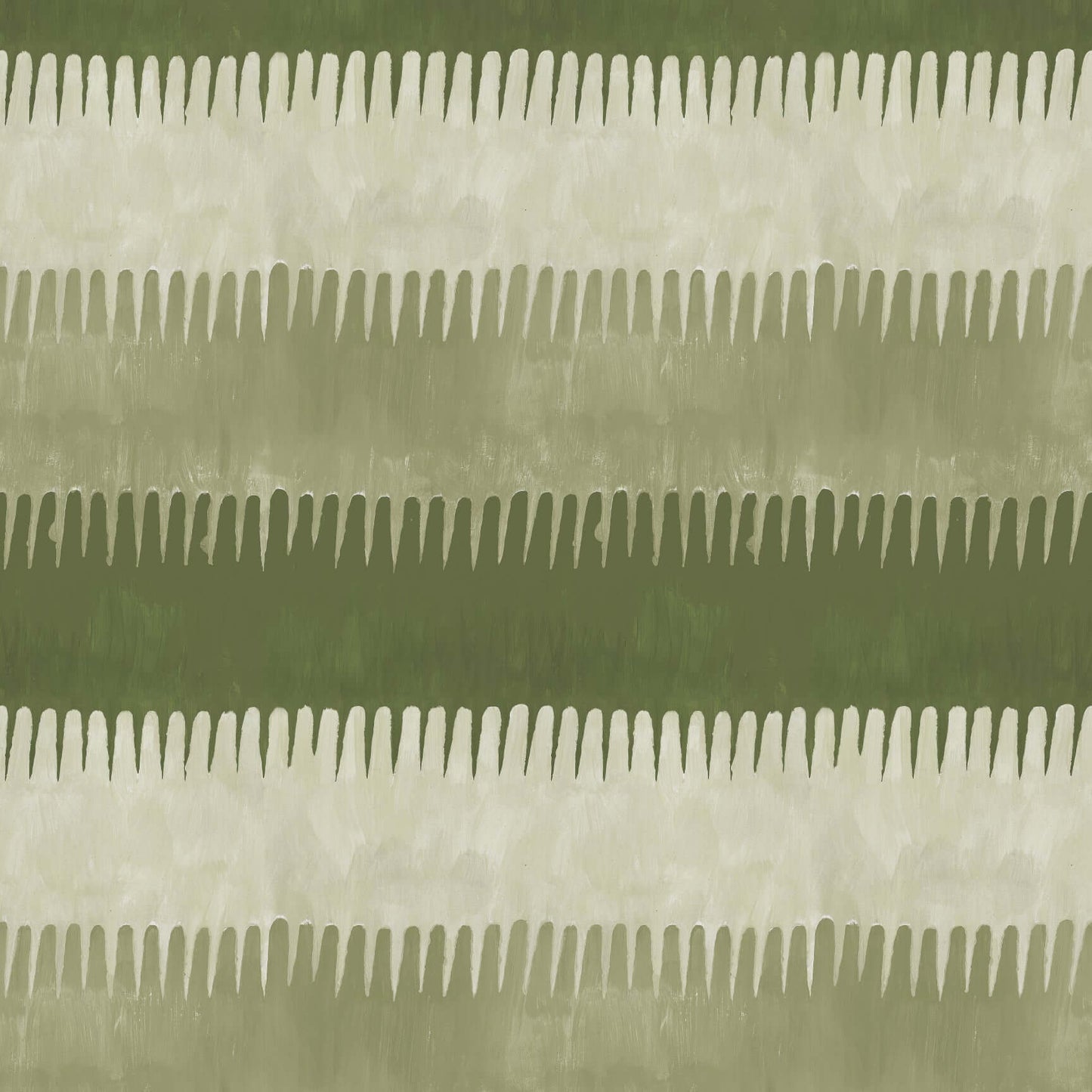 Mitchell Black Cabana Stripe Wallpaper Sample - Olives