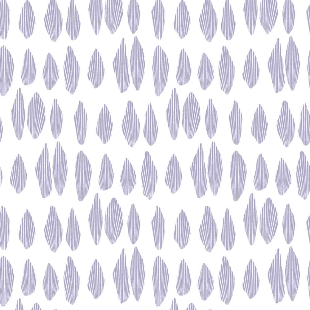 Mitchell Black Cascade Wallpaper Sample - Lavender