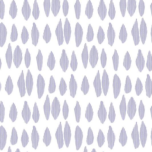 Mitchell Black Lome Cascade Wallpaper - Lavender