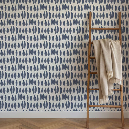 Mitchell Black Lome Cascade Wallpaper - Marine