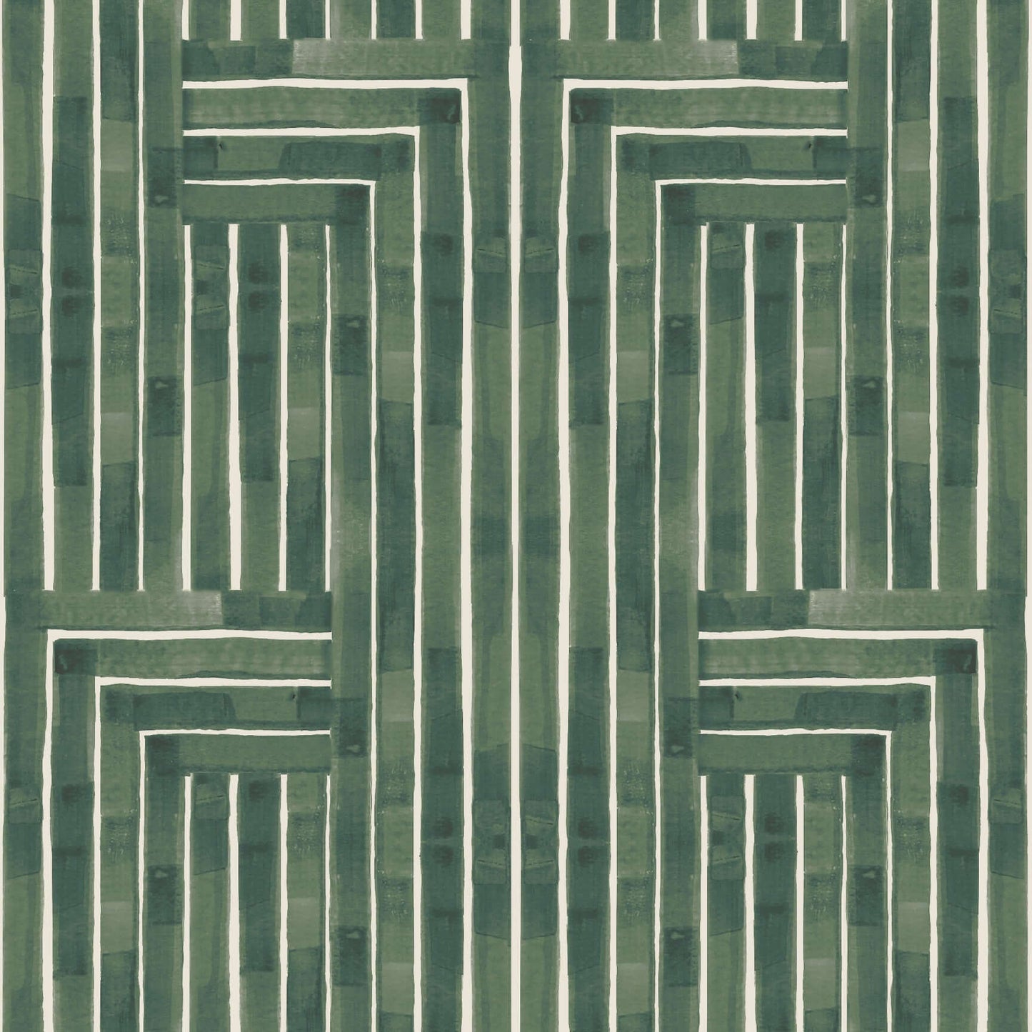 Mitchell Black Chiseled Wallpaper Sample - Emerald