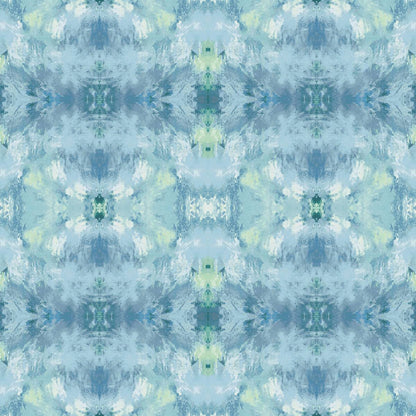 Daisy Bennett West Boulevard Collection Kaleidoscope Wallpaper - Blue