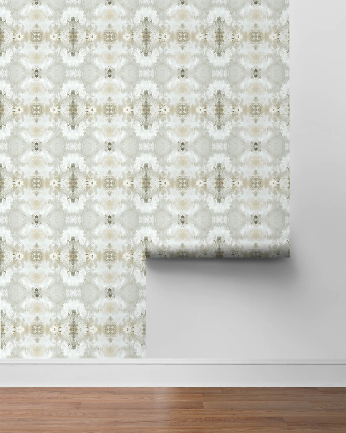 Daisy Bennett West Boulevard Collection Kaleidoscope Wallpaper - Grey