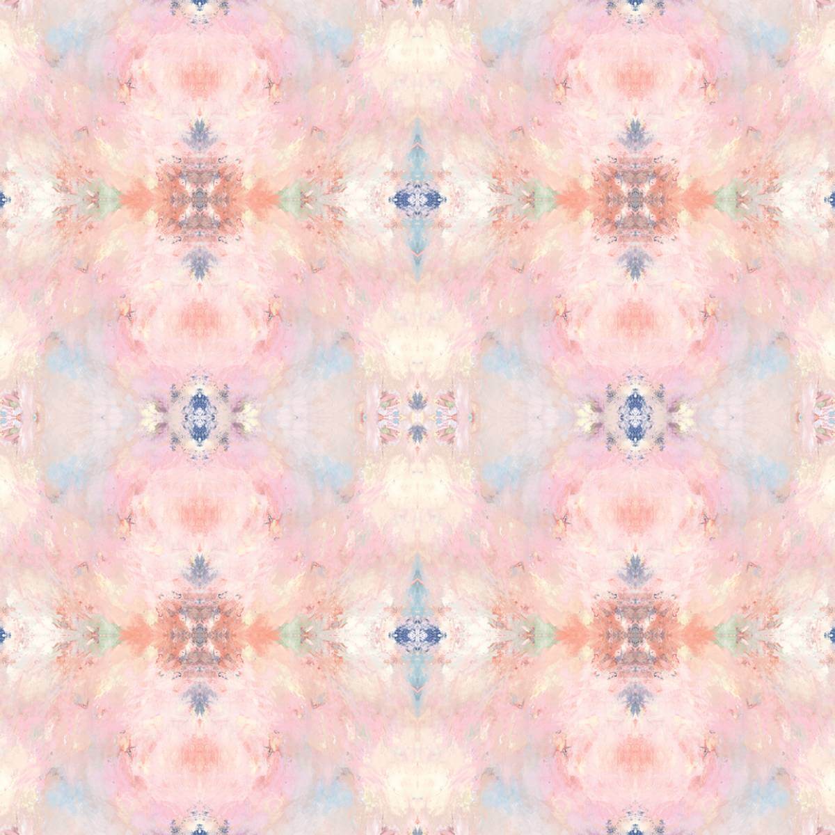 Daisy Bennett West Boulevard Collection Kaleidoscope Wallpaper - Pink