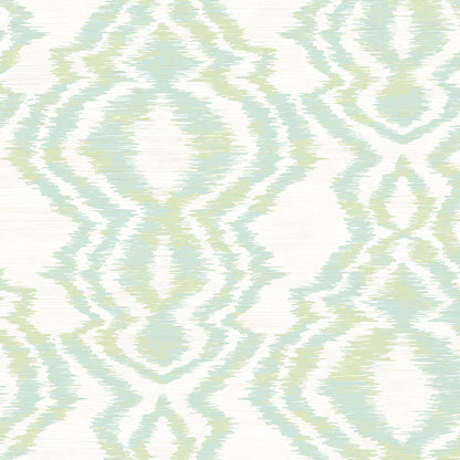 Daisy Bennett West Boulevard Collection Moirella Wallpaper - Chartreuse