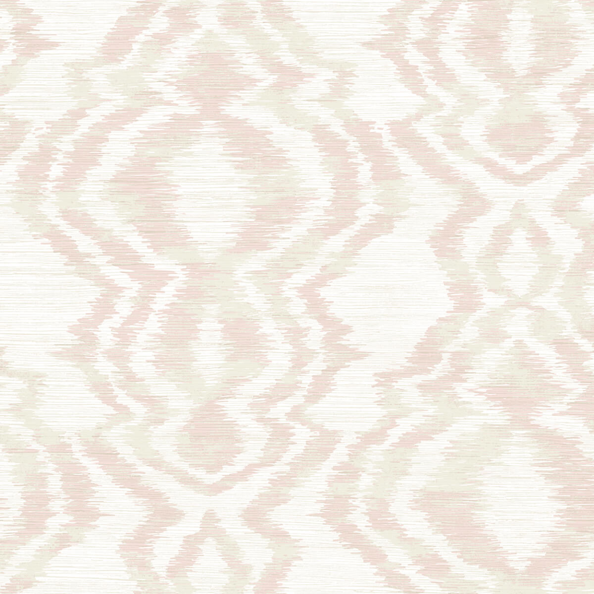 Daisy Bennett West Boulevard Collection Moirella Wallpaper - Blush