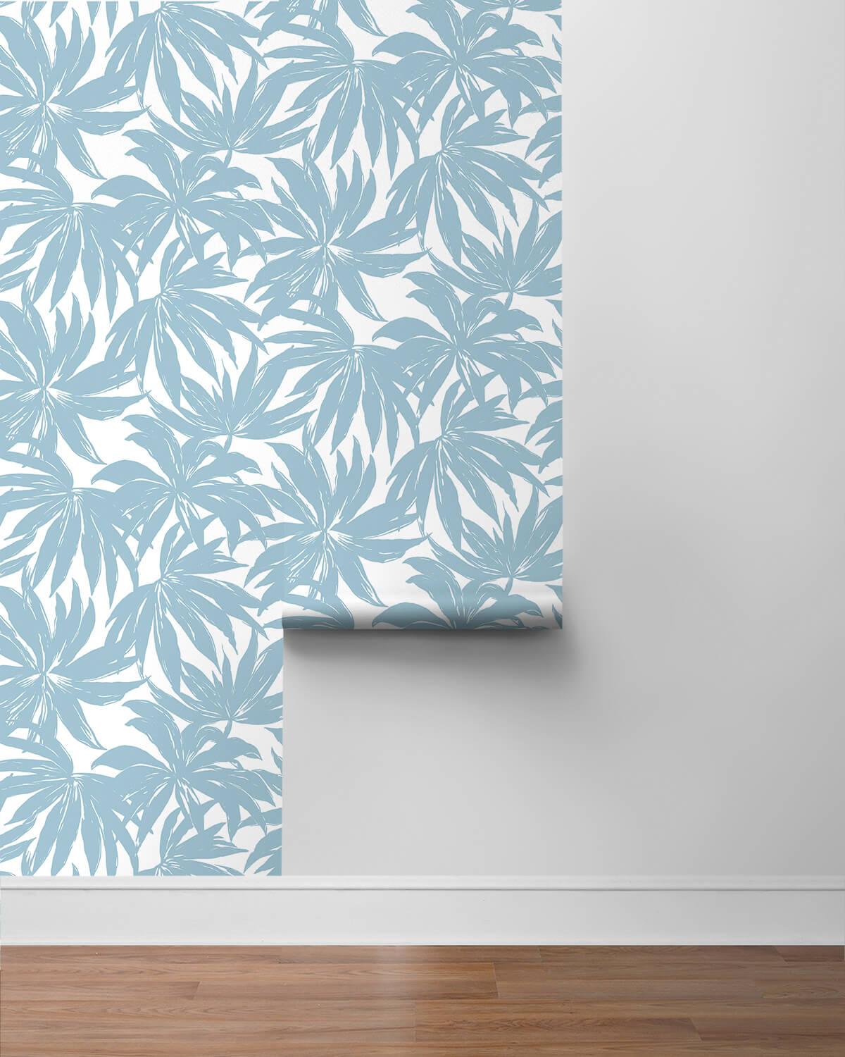 Daisy Bennett West Boulevard Collection Palma Wallpaper - Light Blue