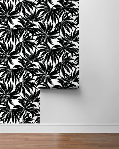 Daisy Bennett West Boulevard Collection Palma Wallpaper - Black