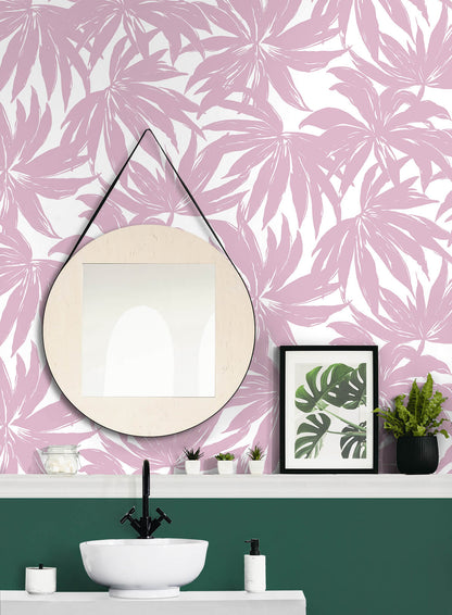 Daisy Bennett West Boulevard Collection Palma Wallpaper - Mauve