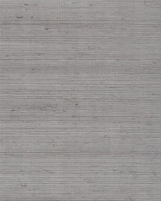 York Designer Sisals Grasscloth Wallpaper - Platinum
