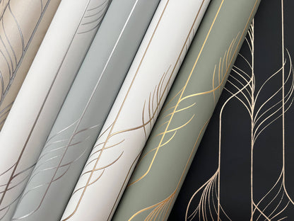 Candice Olson Decadence Elemental Thread Wallpaper - Blue & Silver