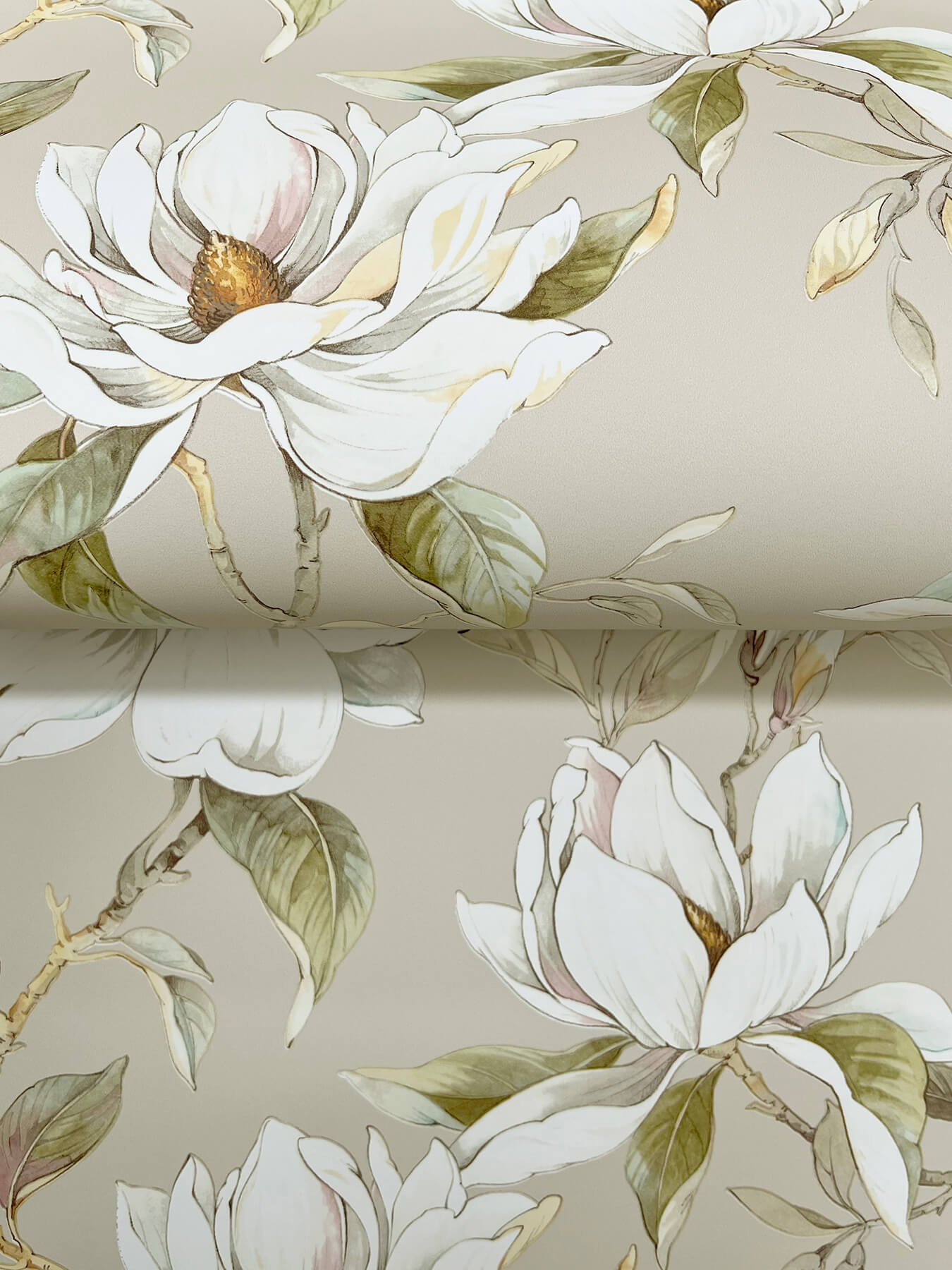 Candice Olson Decadence Garden Jewels Wallpaper - Linen