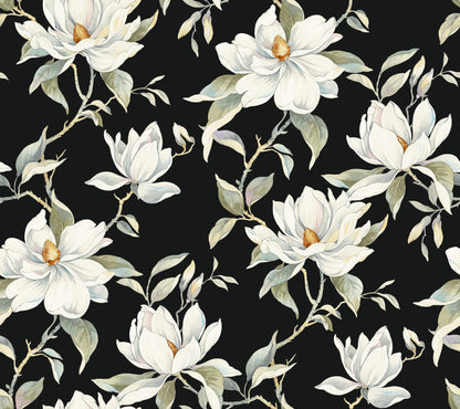 Candice Olson Decadence Garden Jewels Wallpaper - Black