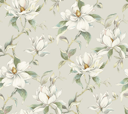 Candice Olson Decadence Garden Jewels Wallpaper - Warm Grey