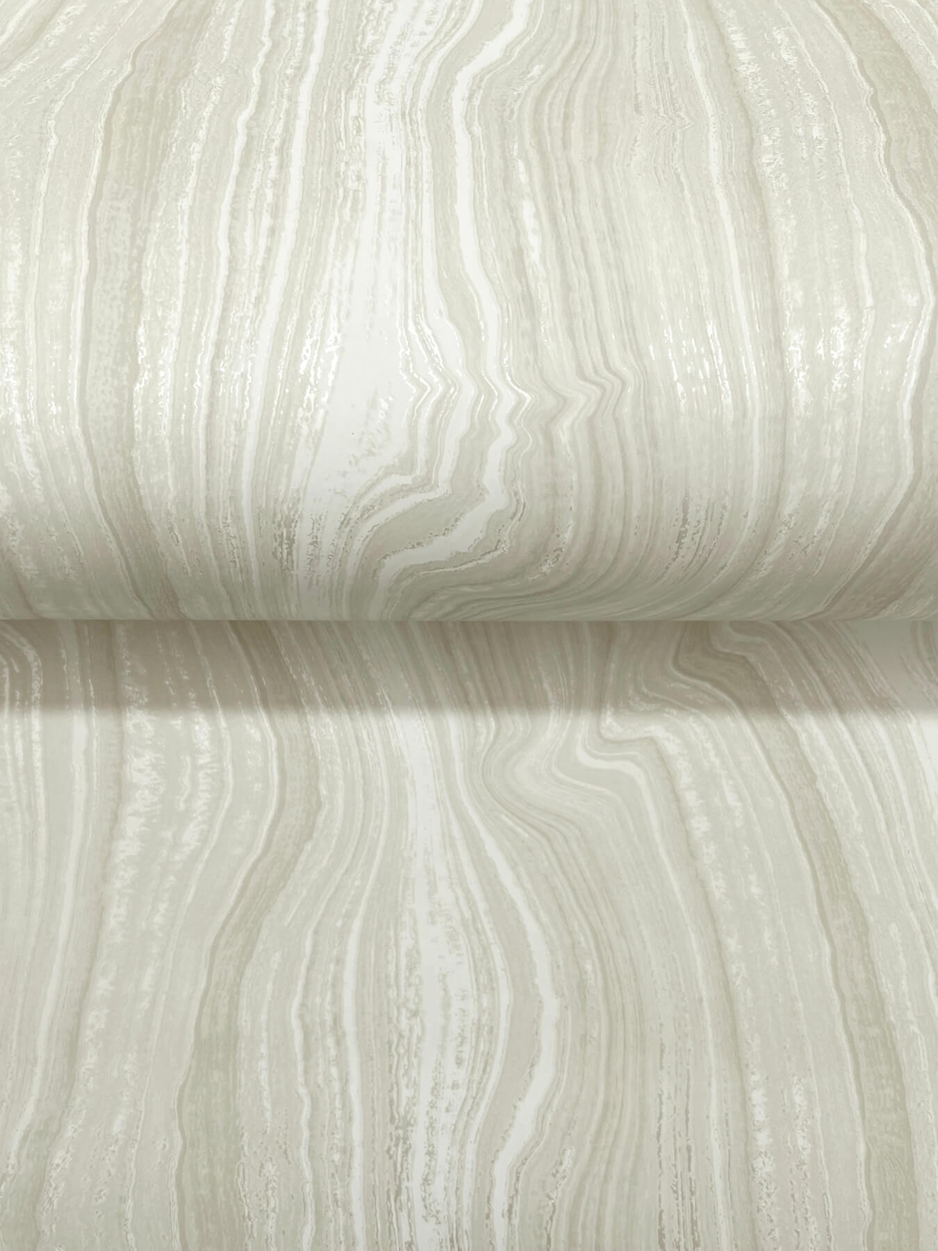 Candice Olson Decadence Mineral Shimmer Wallpaper - White & Pearl