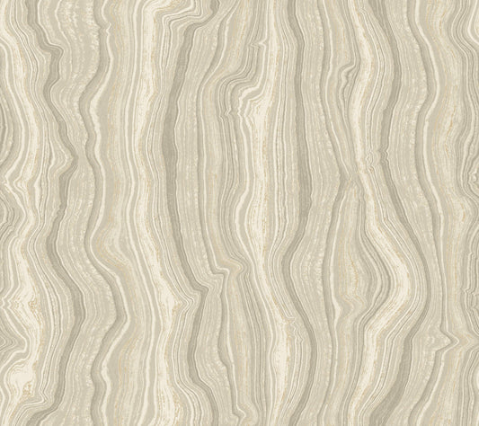 Candice Olson Decadence Mineral Shimmer Wallpaper - Neutral & Pearl
