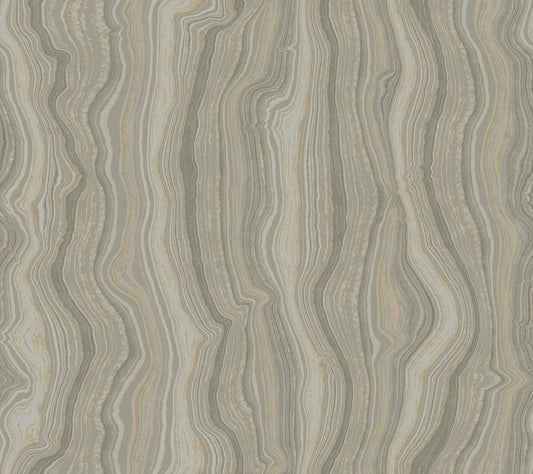 Candice Olson Decadence Mineral Shimmer Wallpaper - Taupe & Pearl