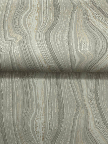 Candice Olson Decadence Mineral Shimmer Wallpaper - Taupe & Pearl